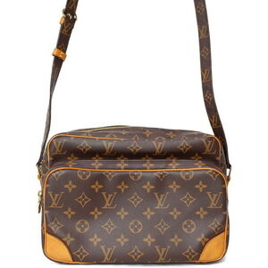 Louis Vuitton Monogram Leather Brown Nile Shoulder Bag